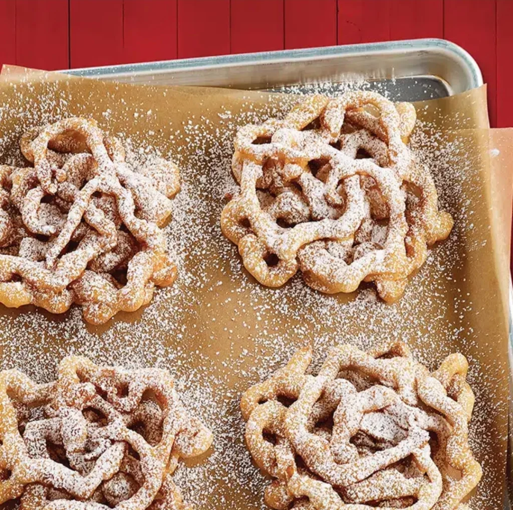 Golden chick Mini Funnel Cakes